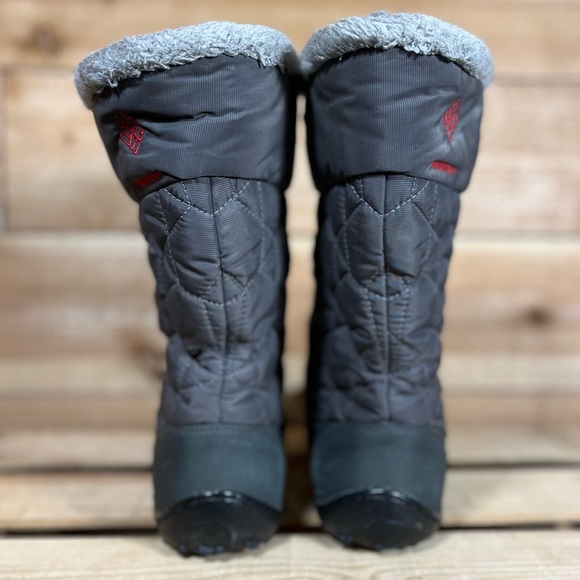 Columbia Minx Mid II, Womens 7, Grey Waterproof 200g Faux Fur Winter Boot - Picture 10 of 14